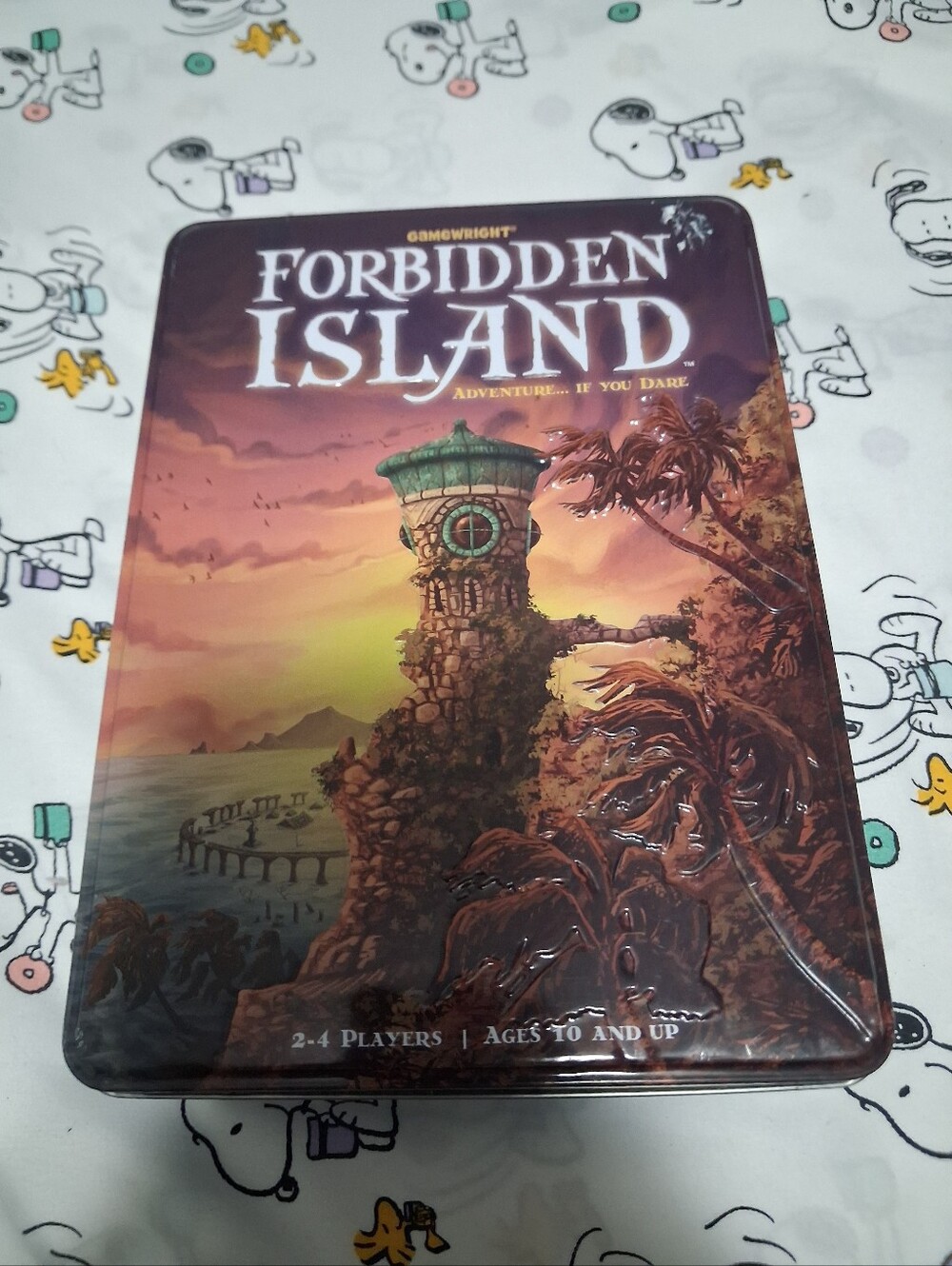 Gamewright Forbidden Island Board Game Metal Tin 100% Complete